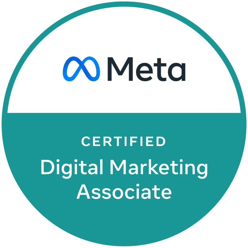 Meta Certified Digital Marketing Associate badge