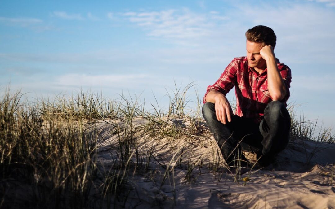 photography-of-man-wearing-red-polo-shirt